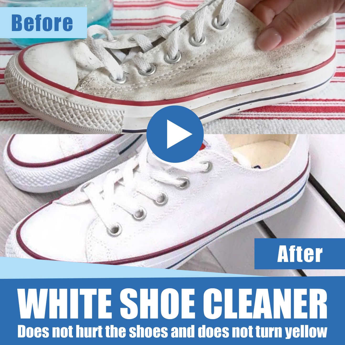 Multi-functional White Shoe Cleaning Cream