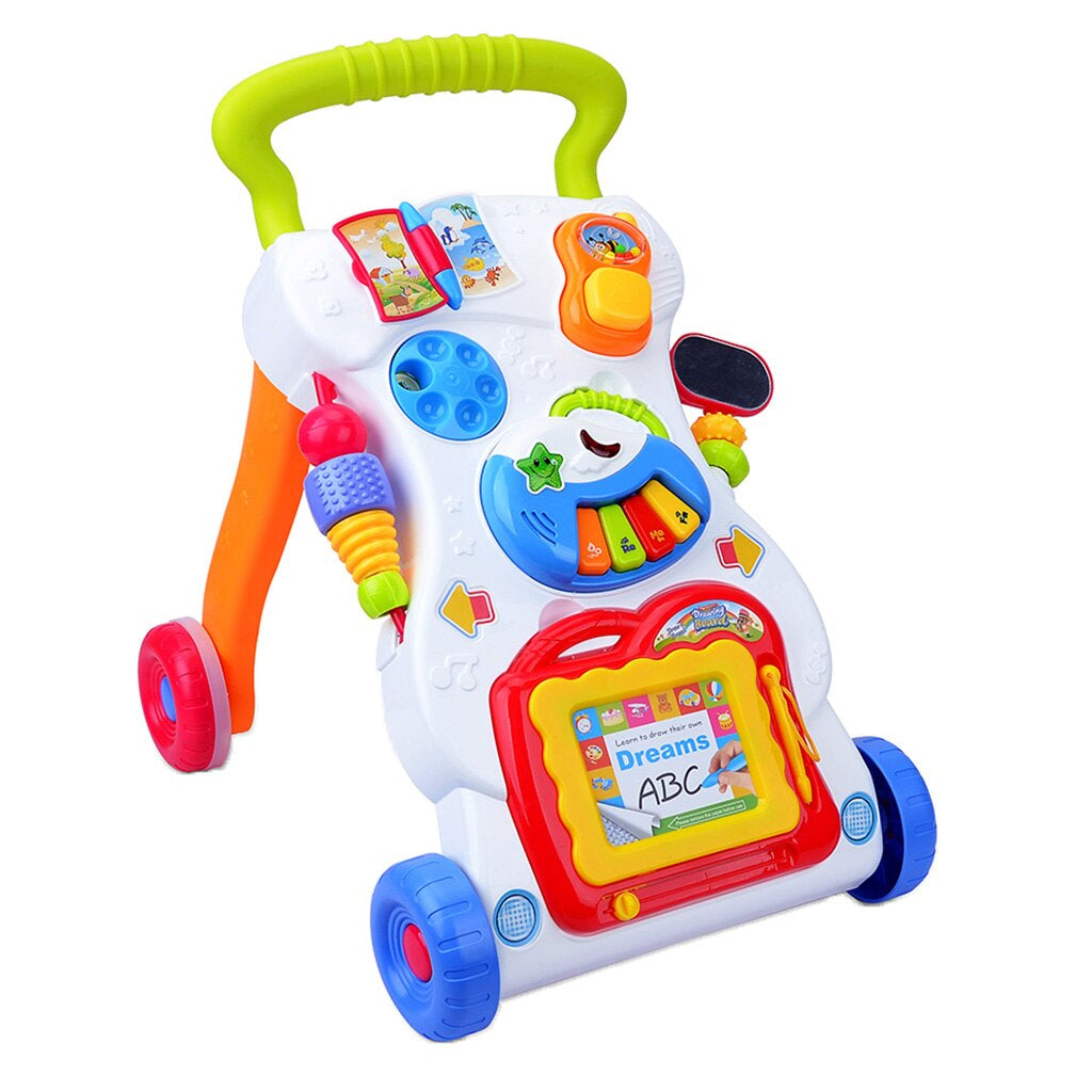 Baby Sit to Stand Walkers Toy Kids Activity Play Center