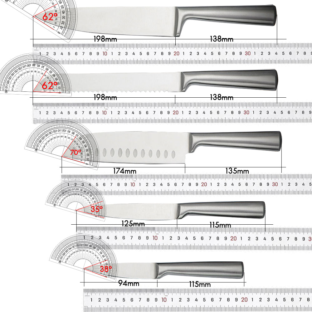 Stainless Steel Knives Japanese Chef Knife Set