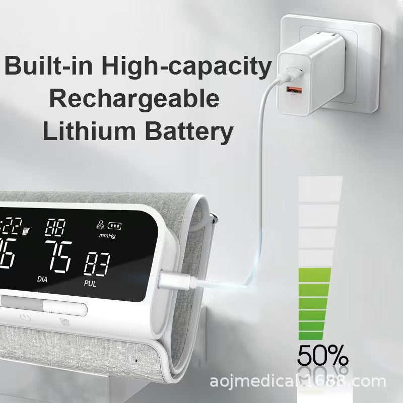 New English Voice Arm Blood Pressure Monitor