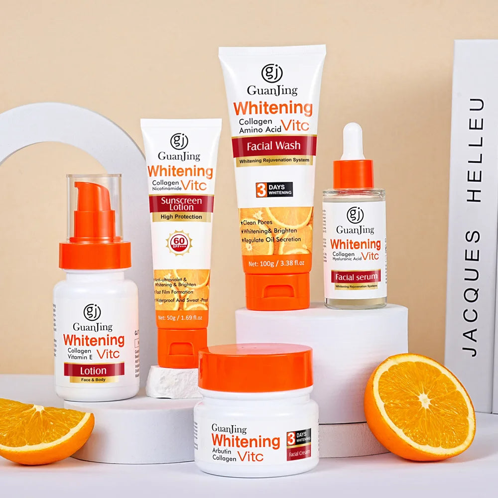 Facial Collage Skin Whitening Skin Care Set