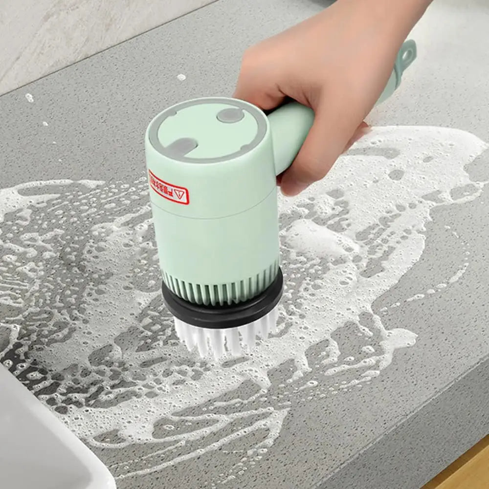 Multifunctional Household  Cleaning Spin Scrubber