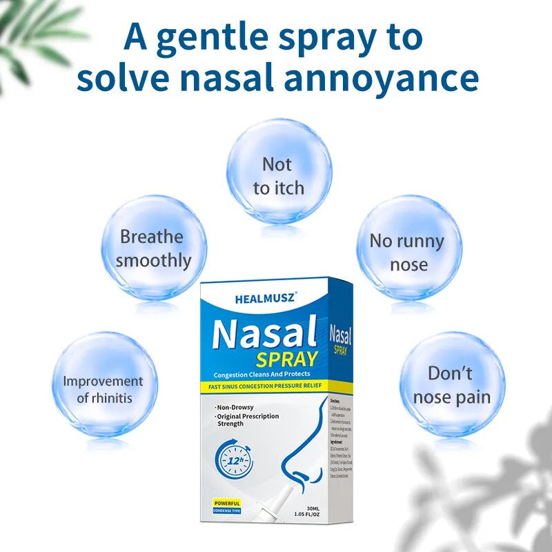 Nasal Care Chronic Allergic Rhinitis Runny nose sneezing spray