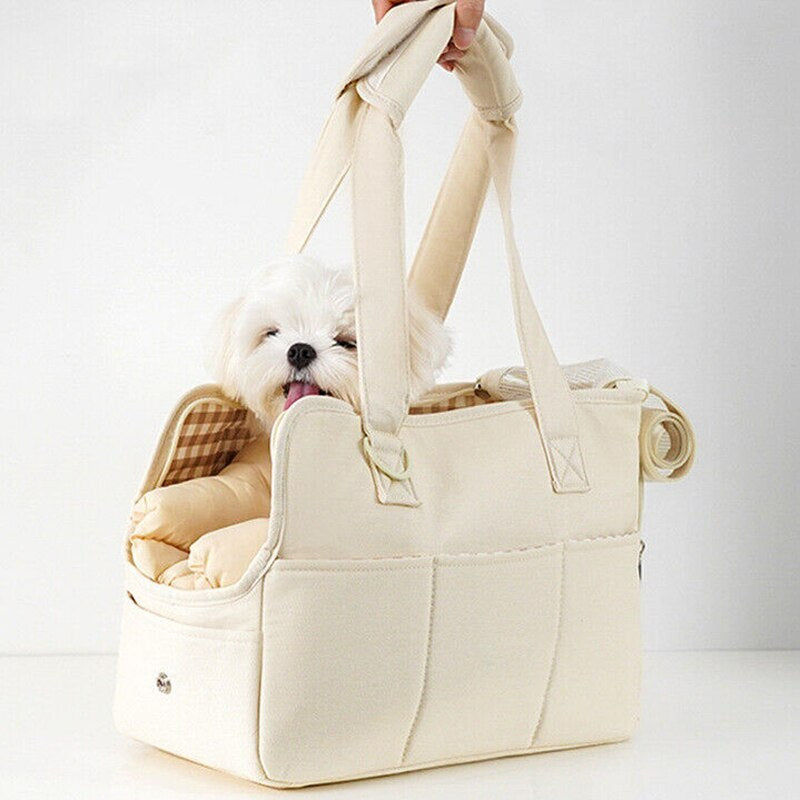 Portable Pet Dog Carrier Shoulder Handbag