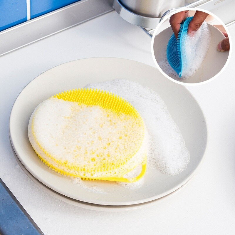 Magic Cleaning Brushes Washing Fruit Brush Insulation Tool