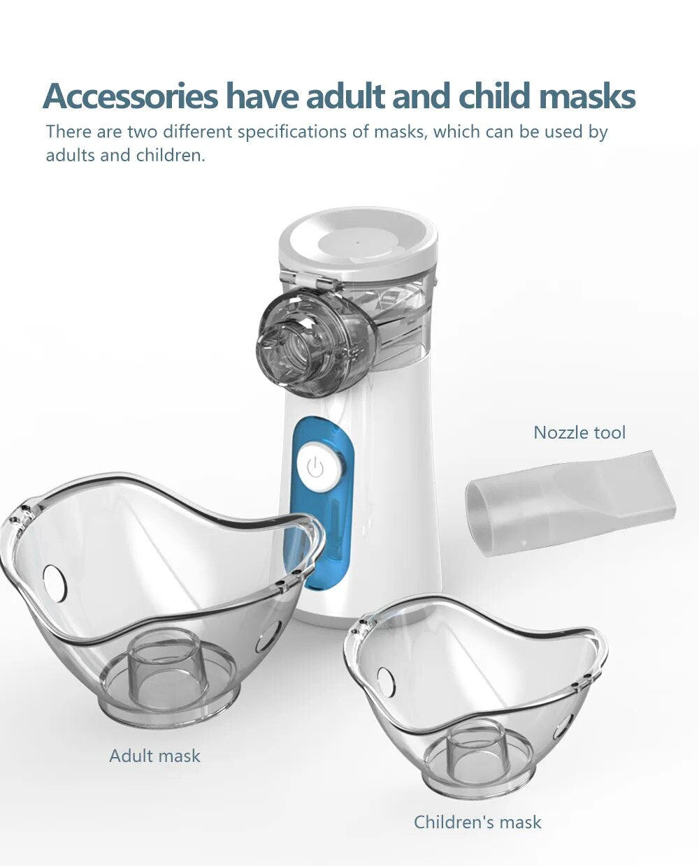 Portable Ultrasonic Mini Nebulizer in Children Health Care