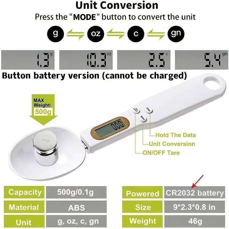 Accurate Electronic Kitchen Scale for Perfect Food Measurements