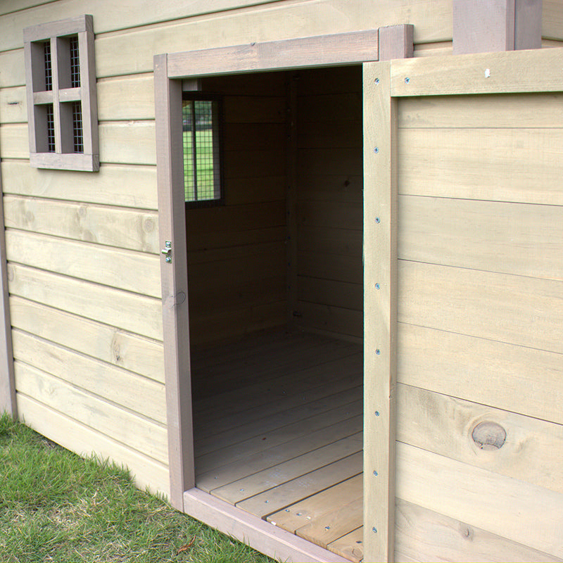 Pets Solid Wood Dog House in big Dog Kennel at Indoor And Outdoor