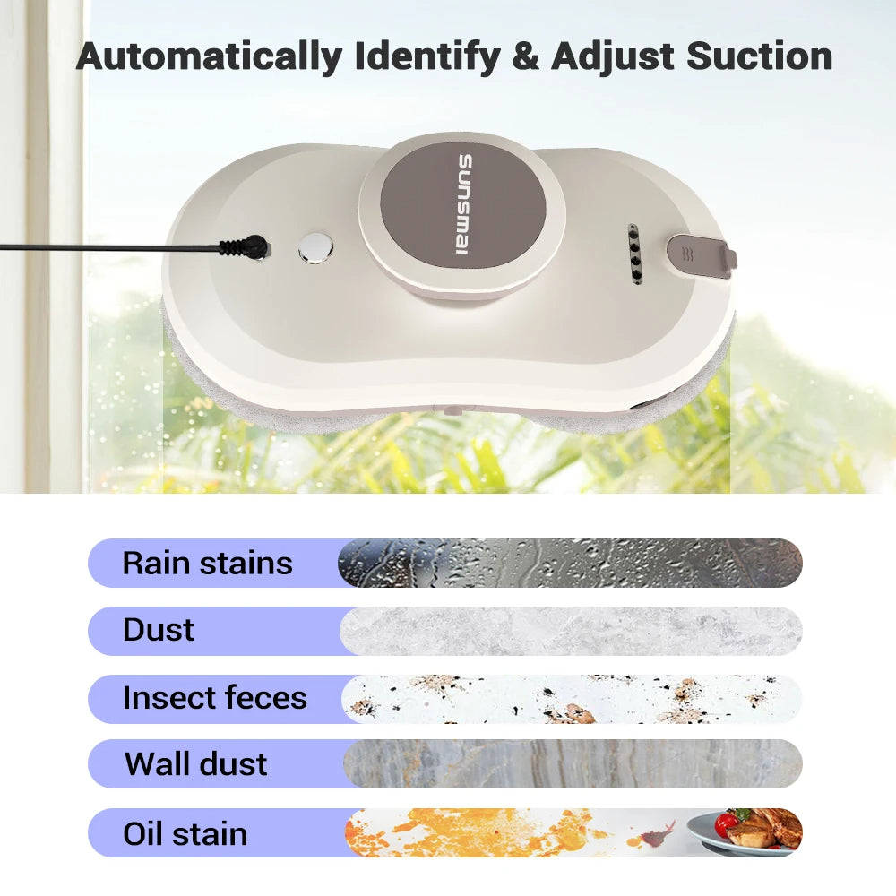 Remote Control Glass Wall Cleaning Machine