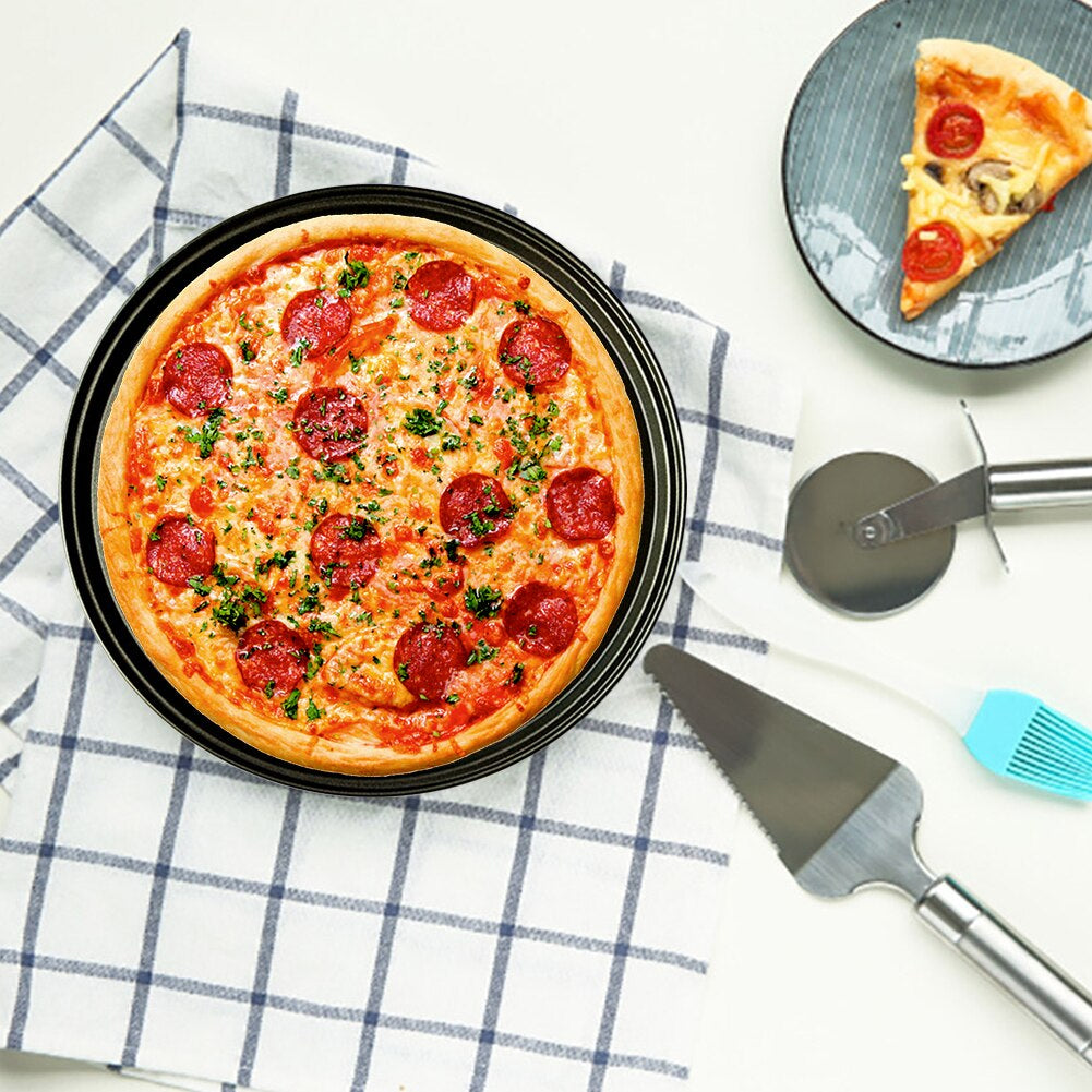 Carbon Steel Non-stick Pizza Baking Pan