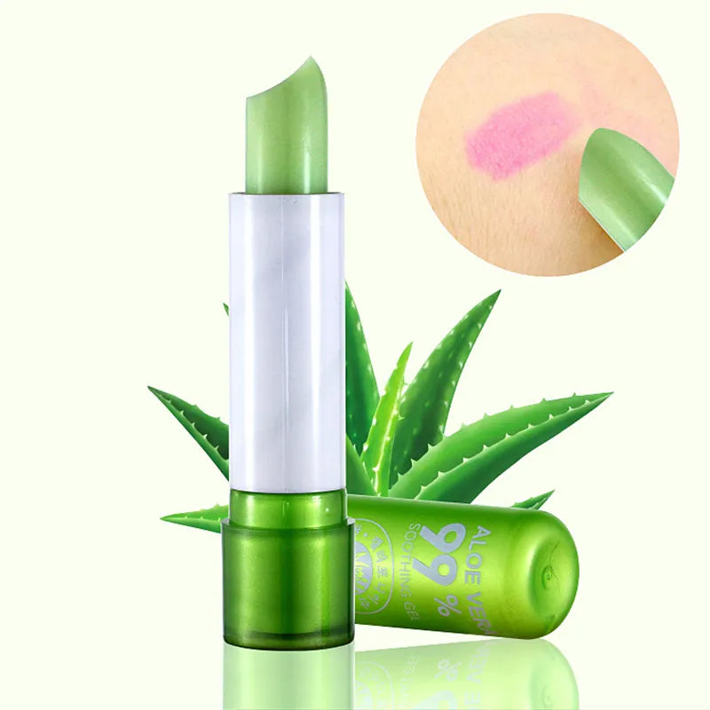 Long-Lasting Natural Aloe Vera Moisture Lip Balm