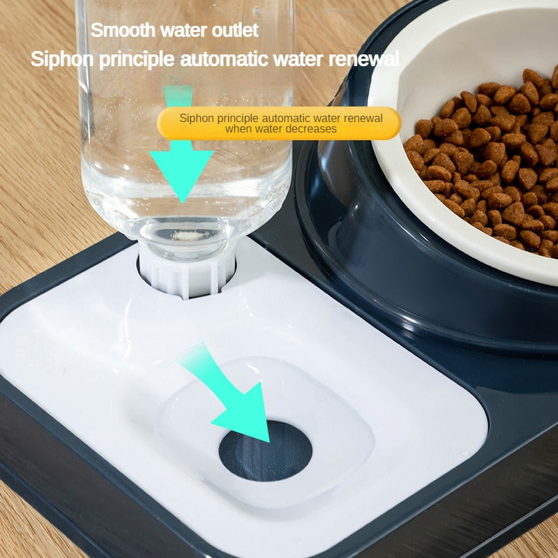 Automatic Feeder of Cats Anti-splash Drinker for Dog Cat Water Dispenser