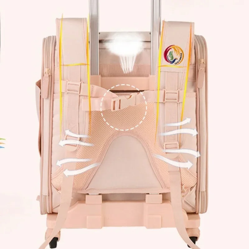 Outdoor Backpack Portable Luxury Pet Trolley