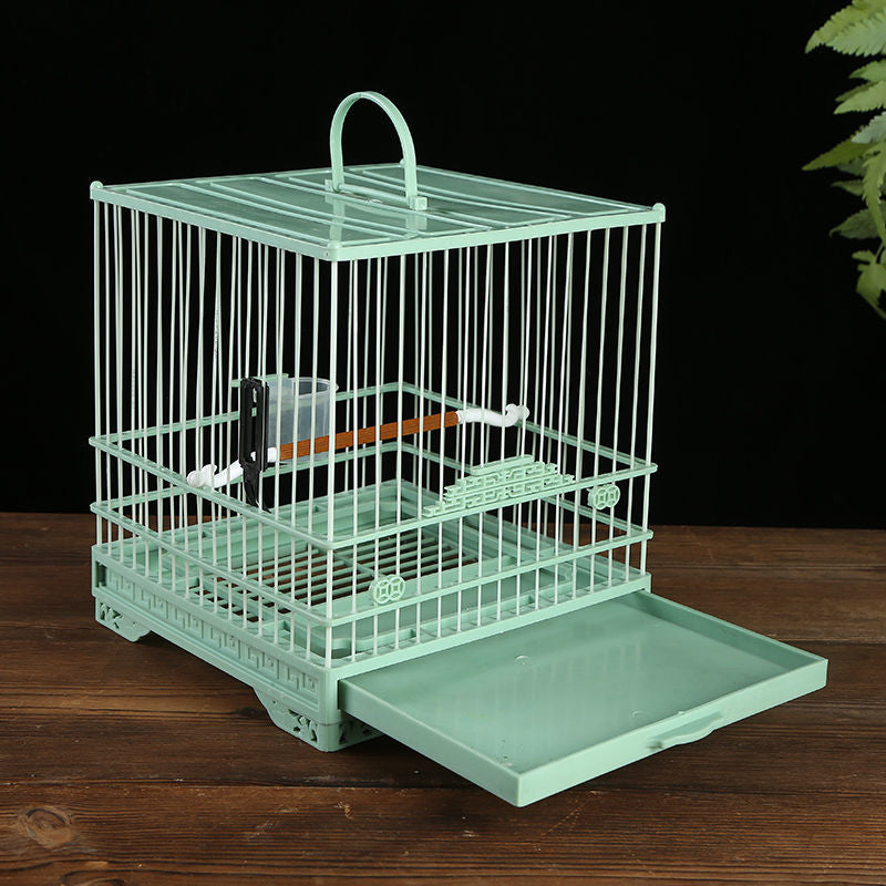 Portable Square  Cage Bird Supplies Pet Products