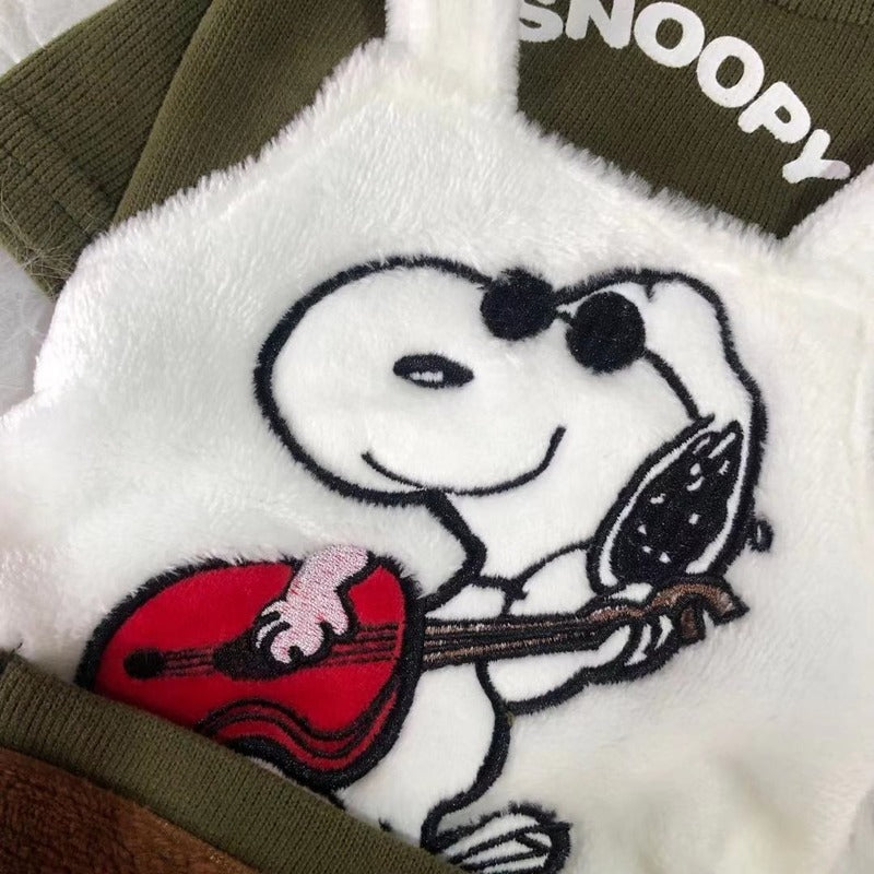 Snoopy pet dog clothes for small dogs