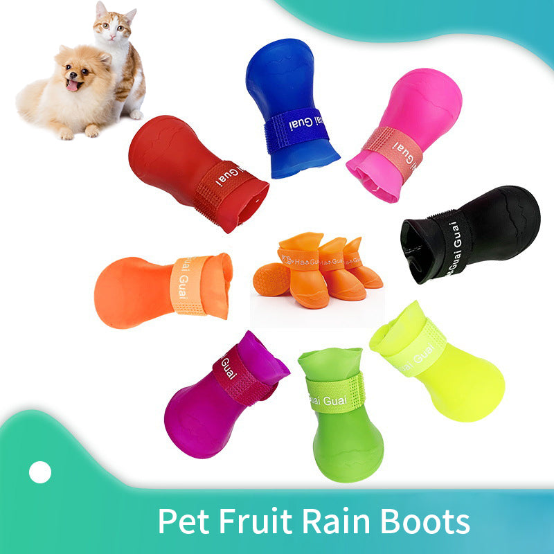 Amazon Basics Waterproof Anti-Slip Reflective Dog Boots