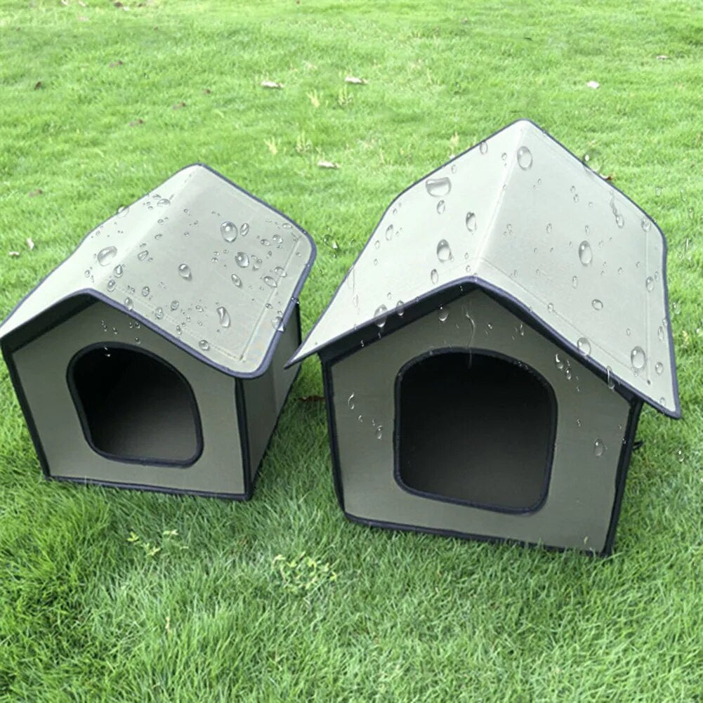 Indoor-Outdoor Sleeping Weatherproof Dog Kennel Pet House