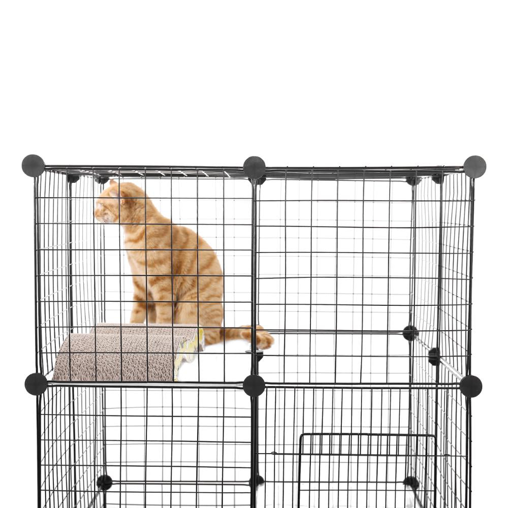 Pet-Gate-Fence Cage For Dog Cat Gate House Security Guard Enclosure