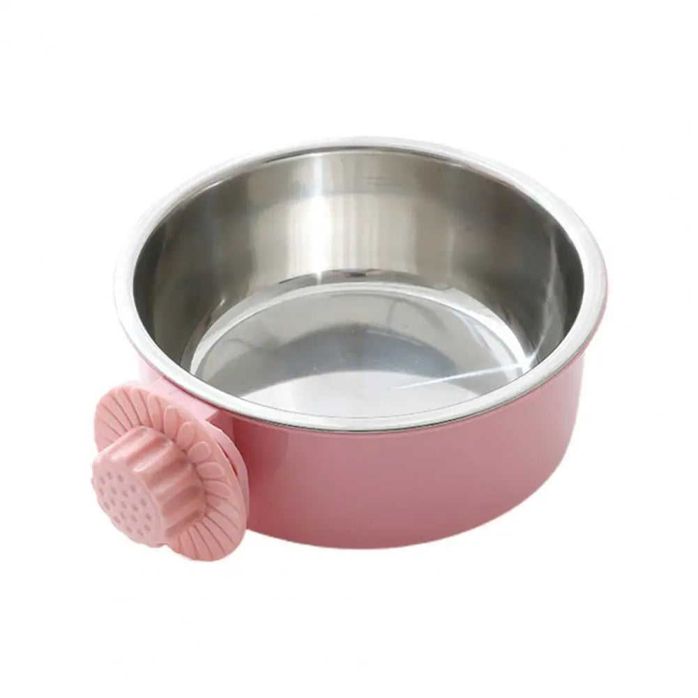 Non-Slip Corrugated Cat Bowl Set