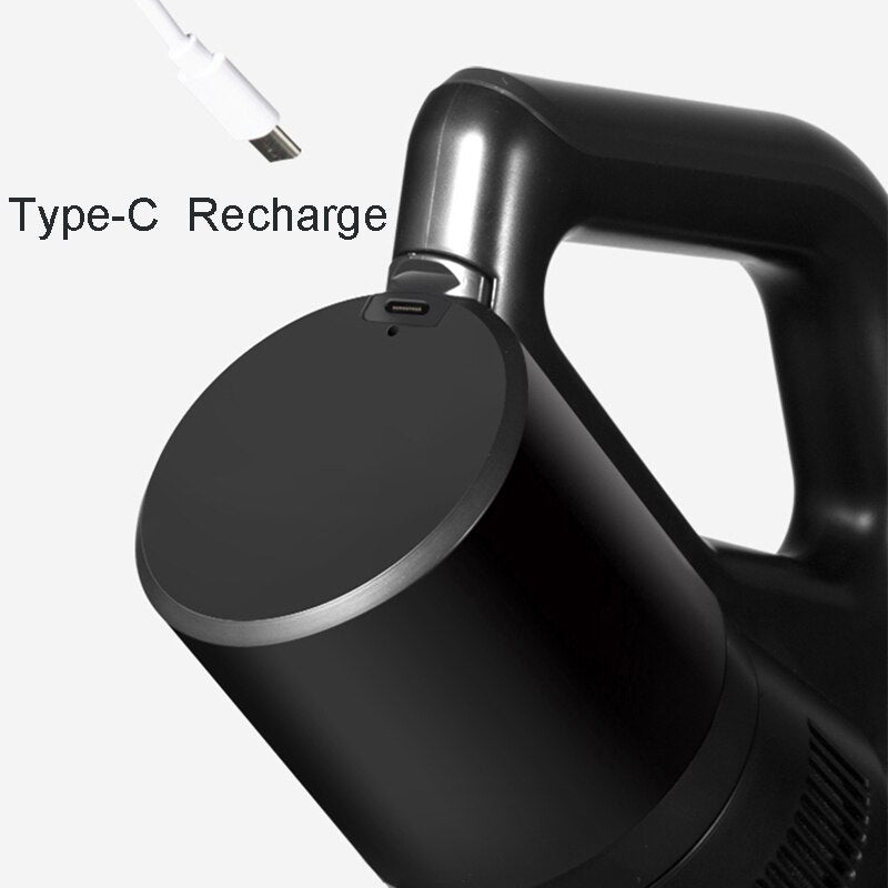 Vertical Vacuum Cleaner Wireless Type-C Charging Battery Use Air Duster