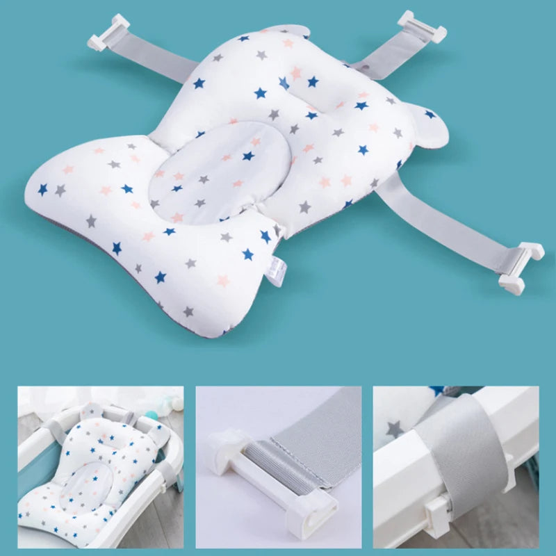 Anti-Slip Soft Comfort Baby Bath Support Seat