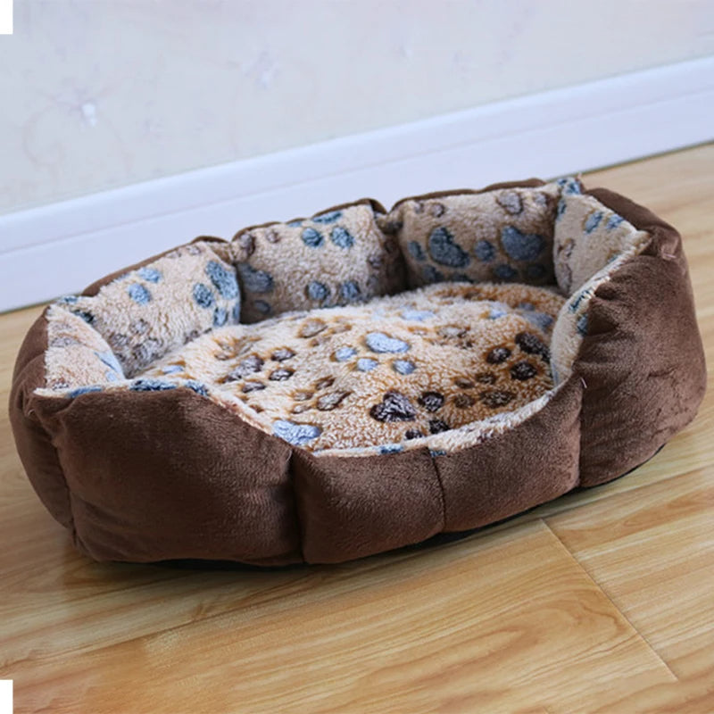 Soft Plush Pet Dog Bed