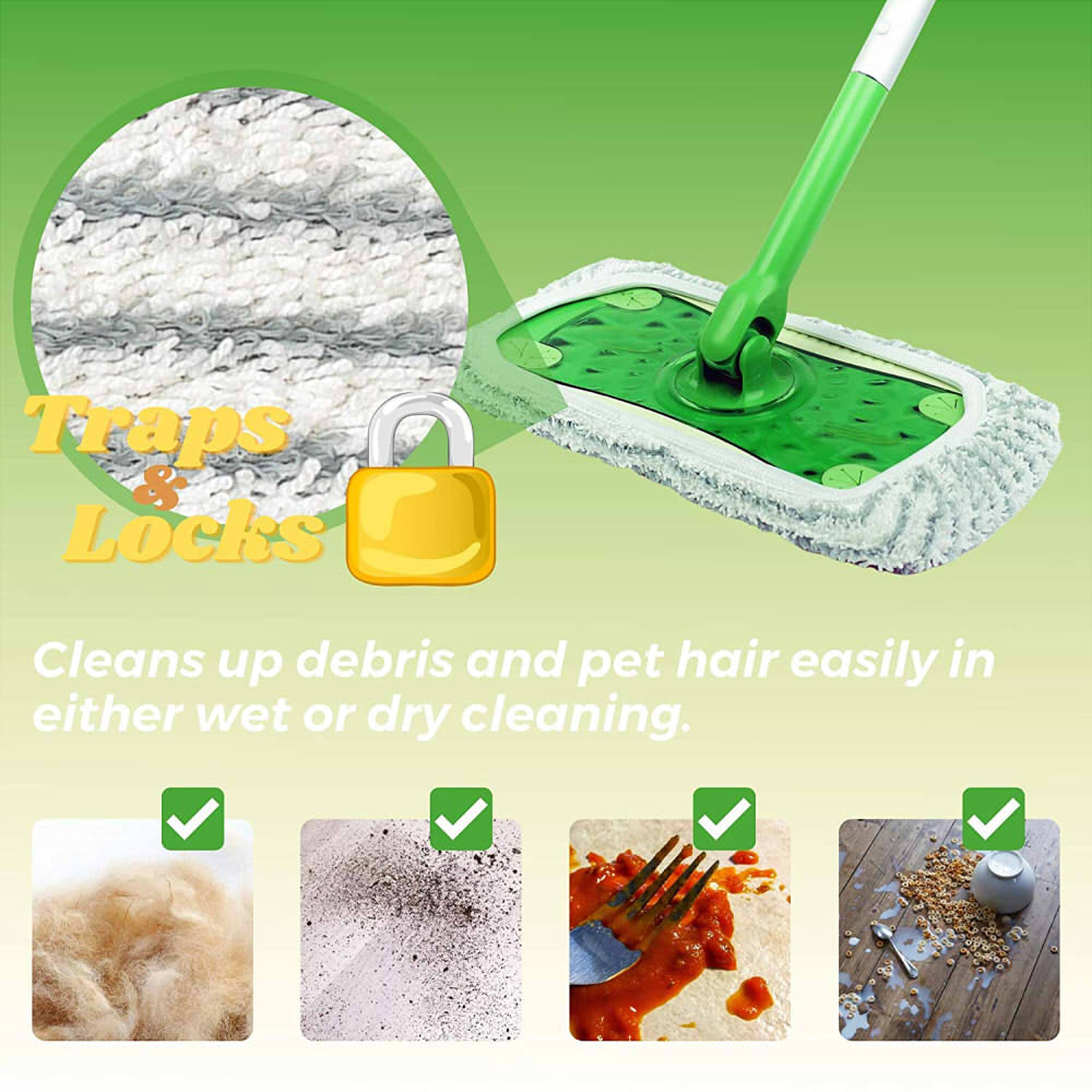 Swiffer Sweeper 2-in-1 Mops for Floor Cleaning at home