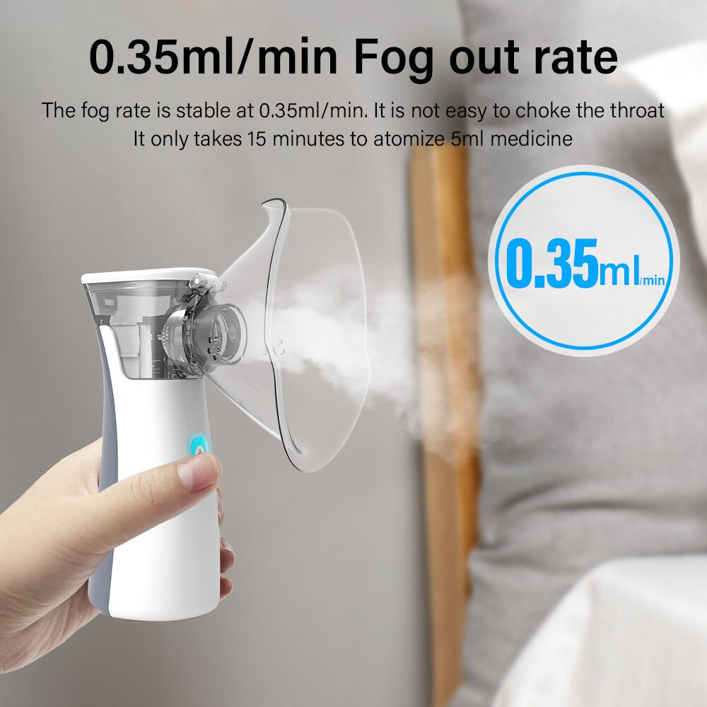 Children's Silent Mesh Portable Nebulizer