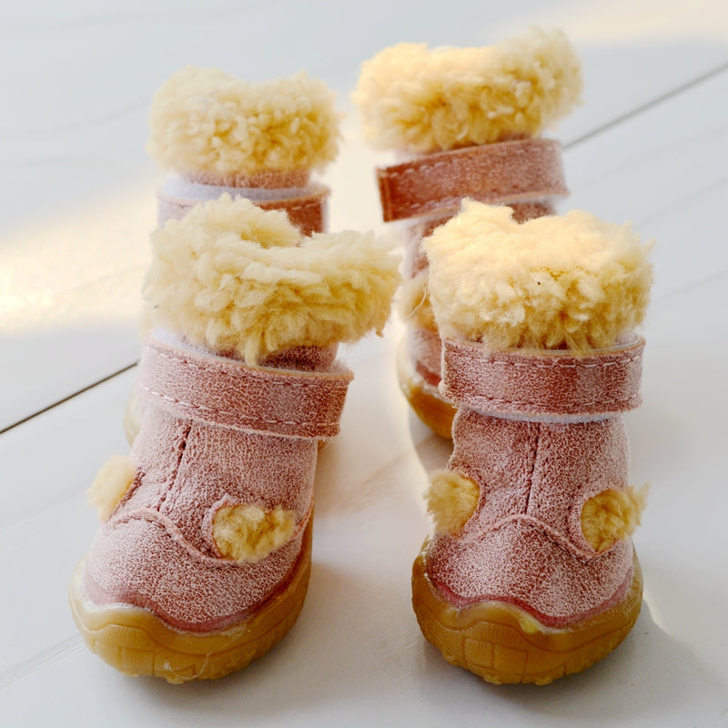 Snow Winter Season Shoes For Dogs