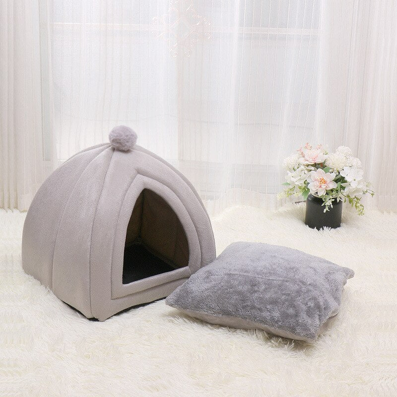 Universal Breathable Cat Nest Plush Mattress Bed