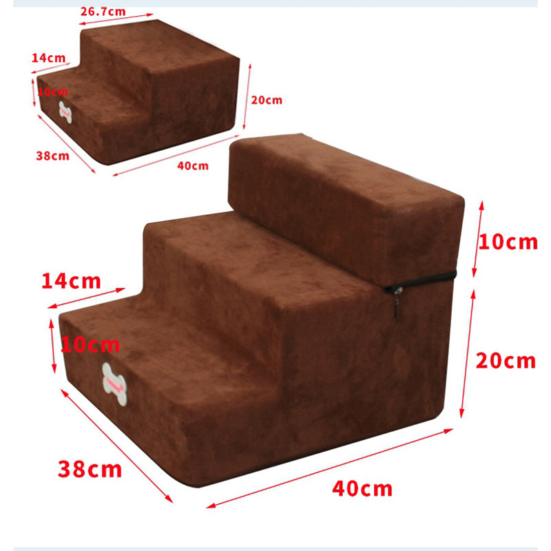 Dog Stairs 2/3 Steps Pet Bed Stairs