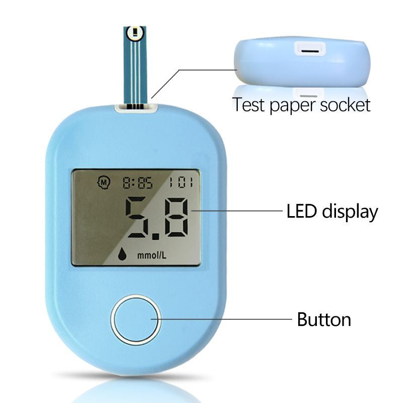 Blood Sugar Level Meter Diabetes Tester Health Care Tool