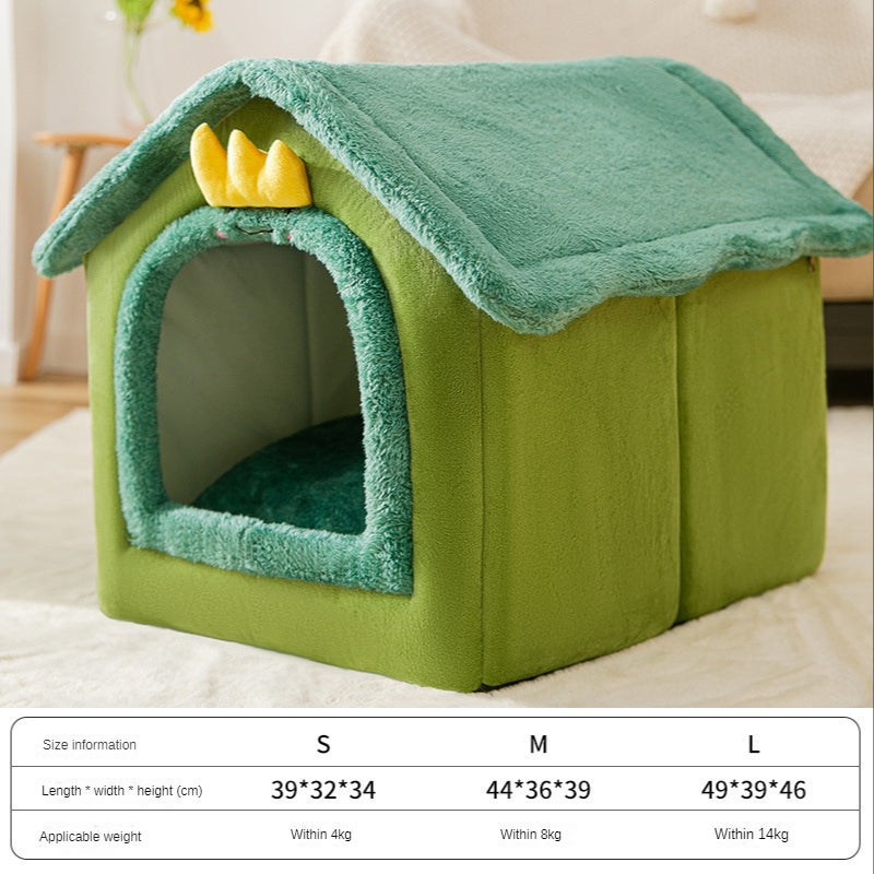 Cozy Pet Bed House Indoor Waterproof for Cat