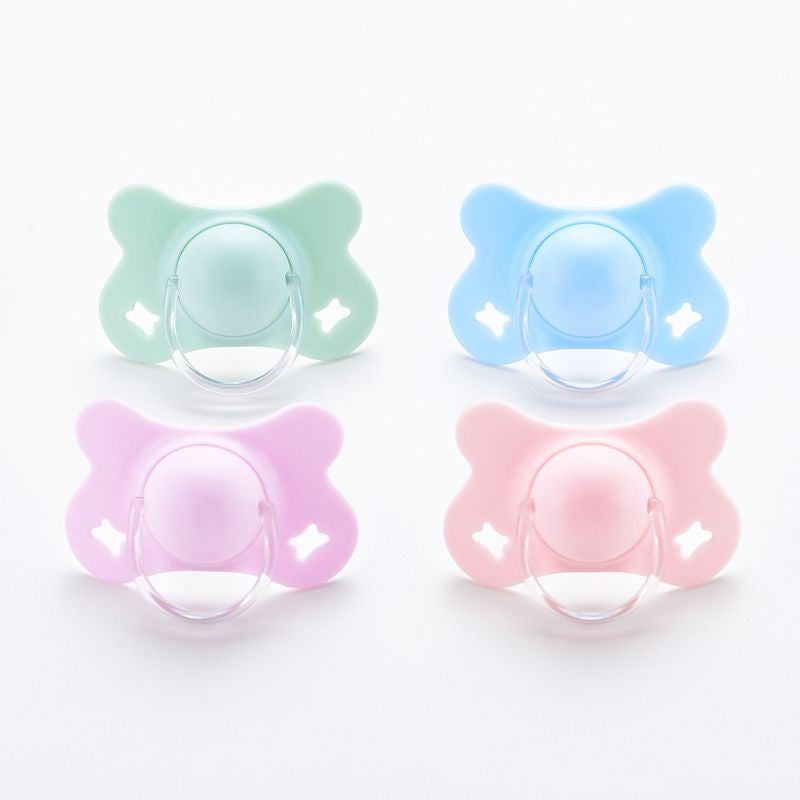 24BE Baby Silicone Pacifier Newborn for Butterfly Shape