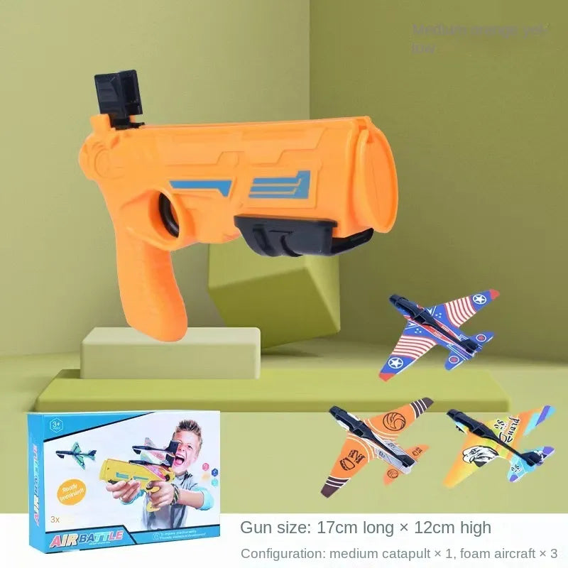 Children's Toy Ejection Aircraft Shooting Game