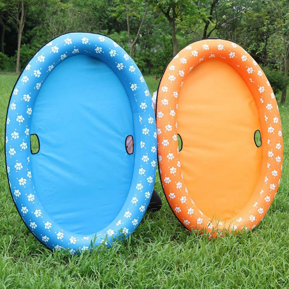 Inflatable Pet Swimming Pool Raft Bed