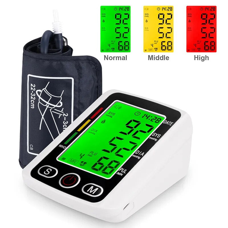 A Blood Pressure Monitor BP apparatus Sphygmomanometer