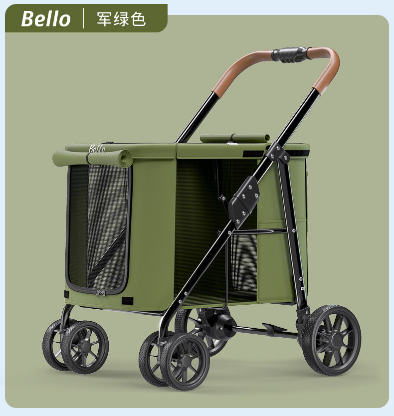 Multiple pet carts  for outdoor use