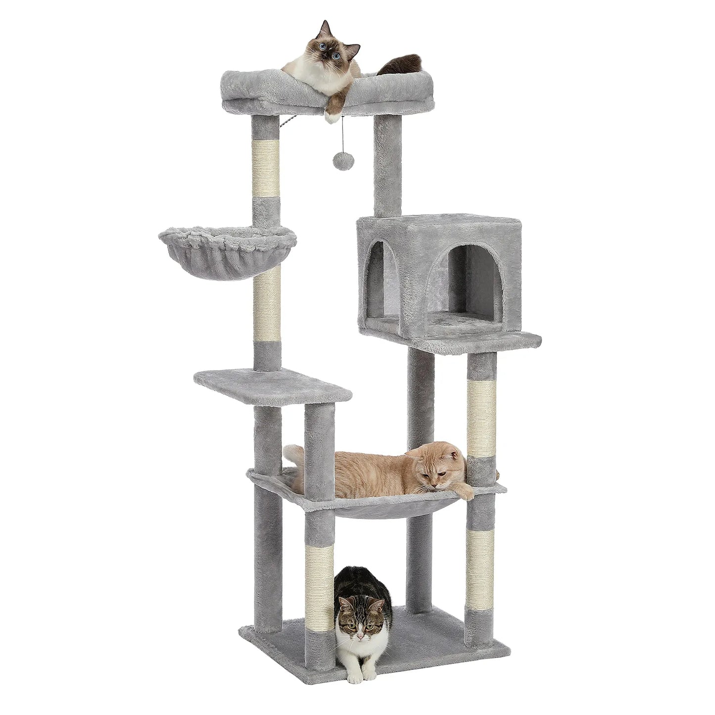 Indoor Sisal Scratching Posts for Cat Jumping Toys