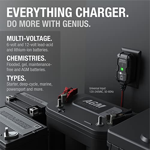 NOCO GENIUS1, 1A Smart Car Battery Charger