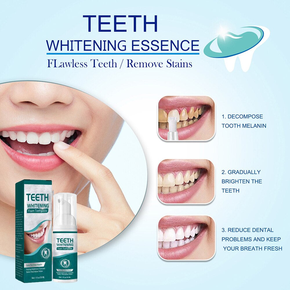 Teeth Whitening Mousse for Dental Health Care