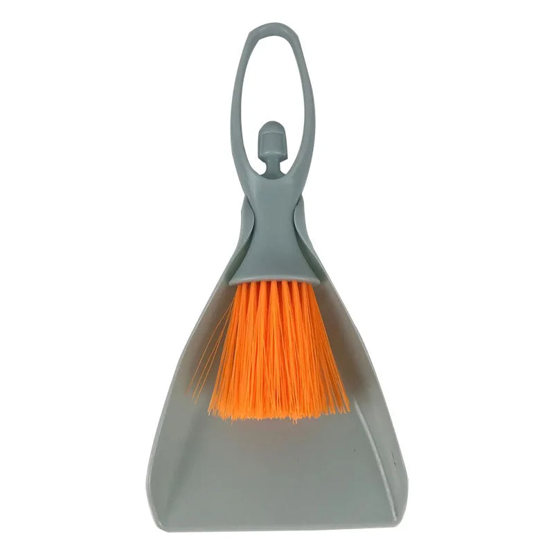 Soft Thick Bristle Mini Broom Dustpan Set Cleaning Kit