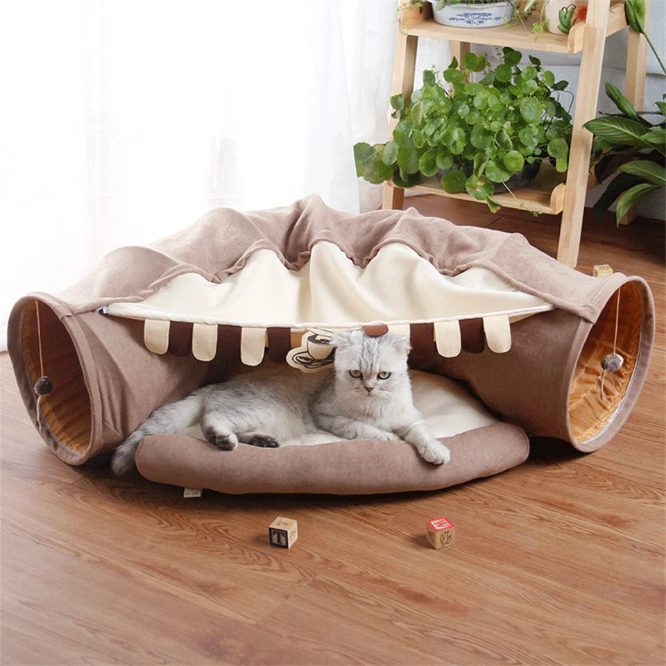 Small Dogs Basket Kittens Bed Mat Kennel Pet nest