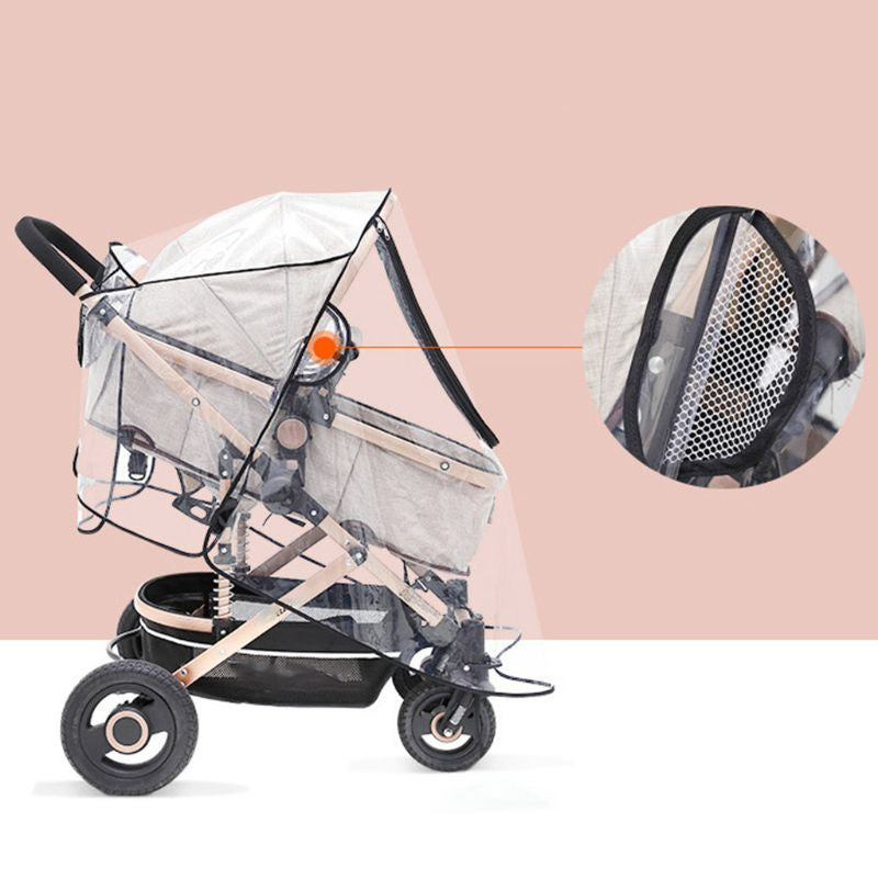 Universal Stroller Rain Cover Trolley for Baby Care