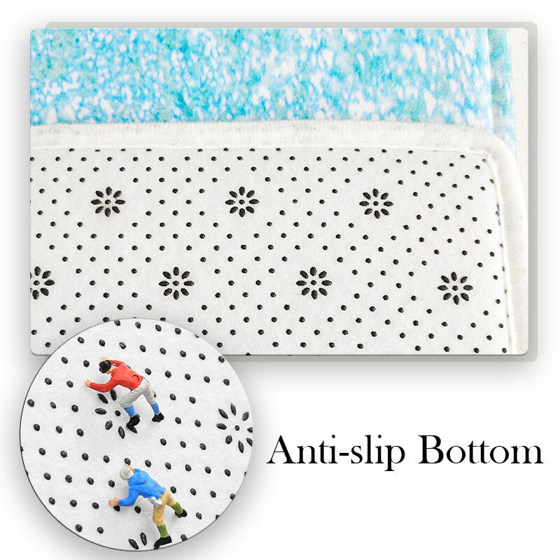 Soft Children's Room Rug Baby Playing Mat