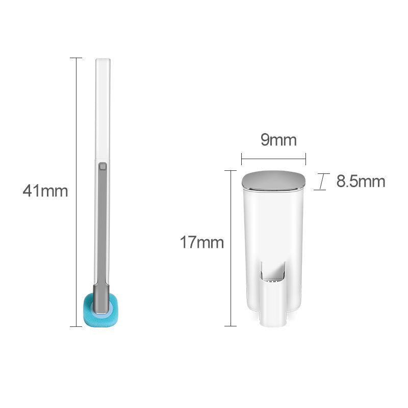 Jesun Household Free Standing Bathroom Plastic Stand Toilet Bowl Brush