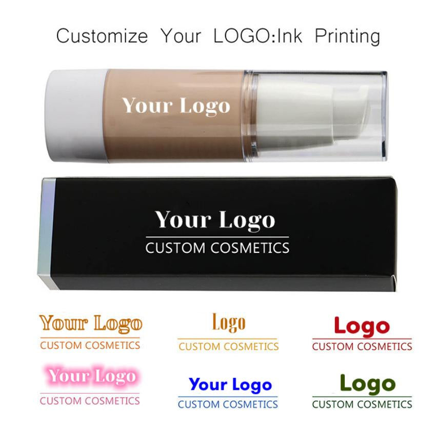 Liquid Foundation Custom Logo Full Coverage Vegan 25pcs Cream Face Makeup Concealer