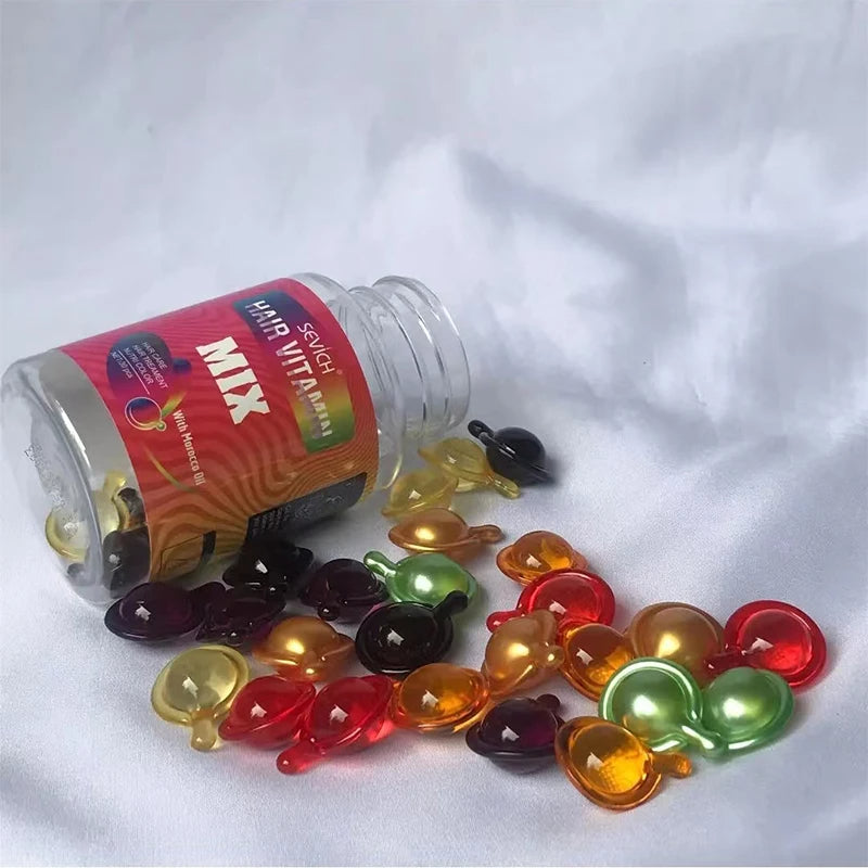 Moisturizing Nourishing Hair Serum Treatment Oil Capsules