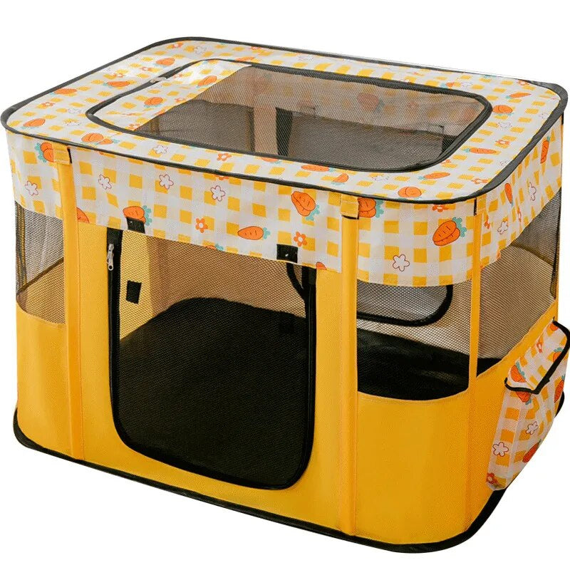 Sweet Cat Bed Basket Cozy Tent Folding Tent