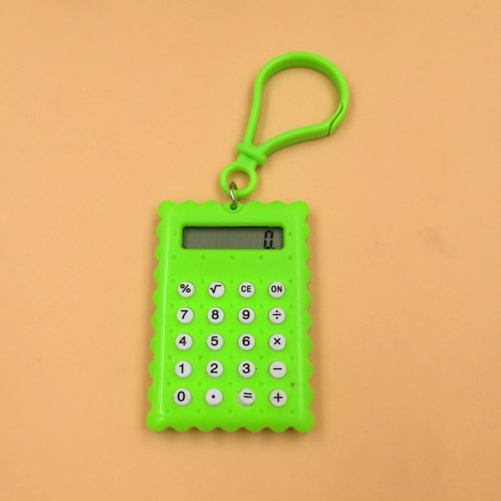 Cookie Shape Mini 8 Digits Electronic Calculator